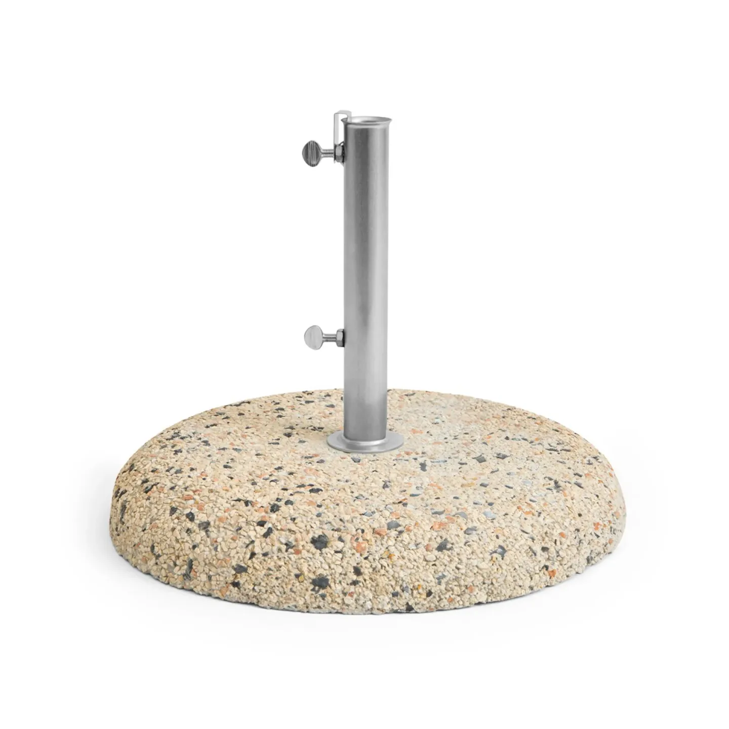 HAY Terrazza Sonnenschirmständer Concrete stone, 35 kg