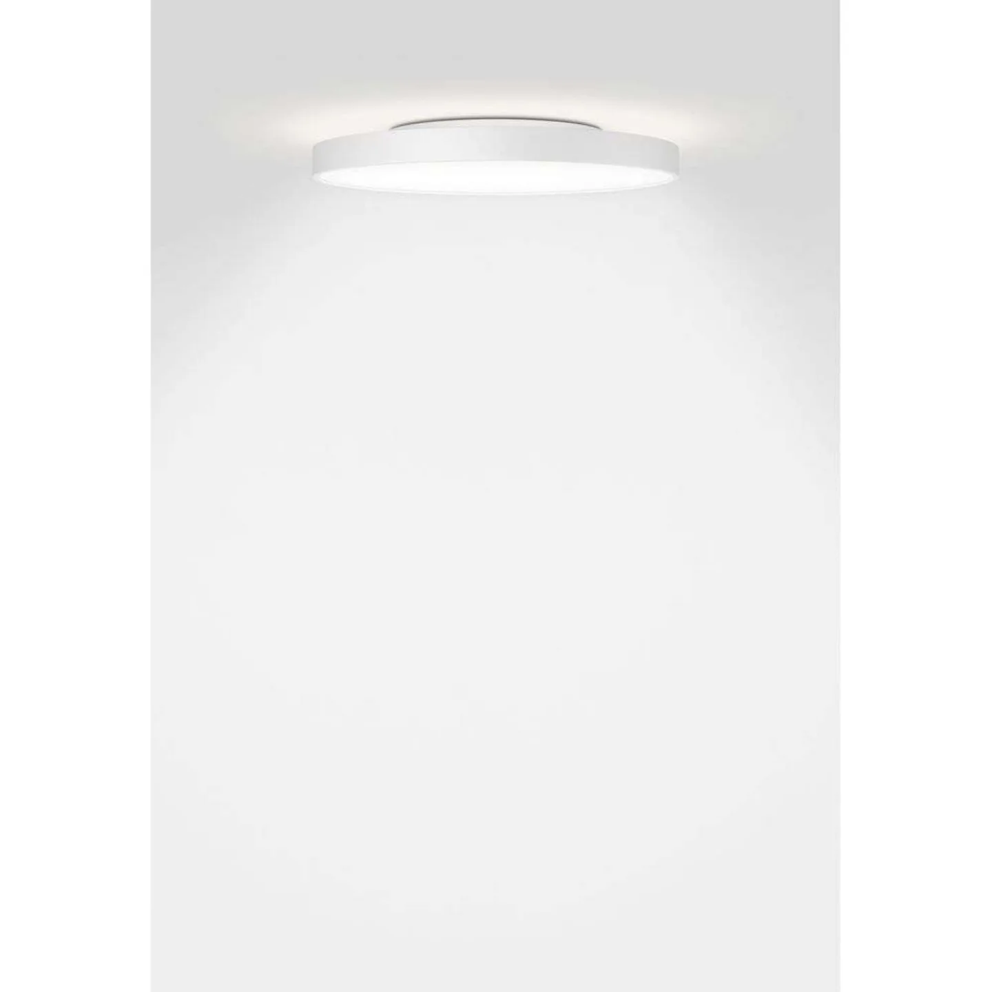 Slice² PI Deckenleuchte Ø335 White - Serien Lighting - Wohnzimmer - Aluminium