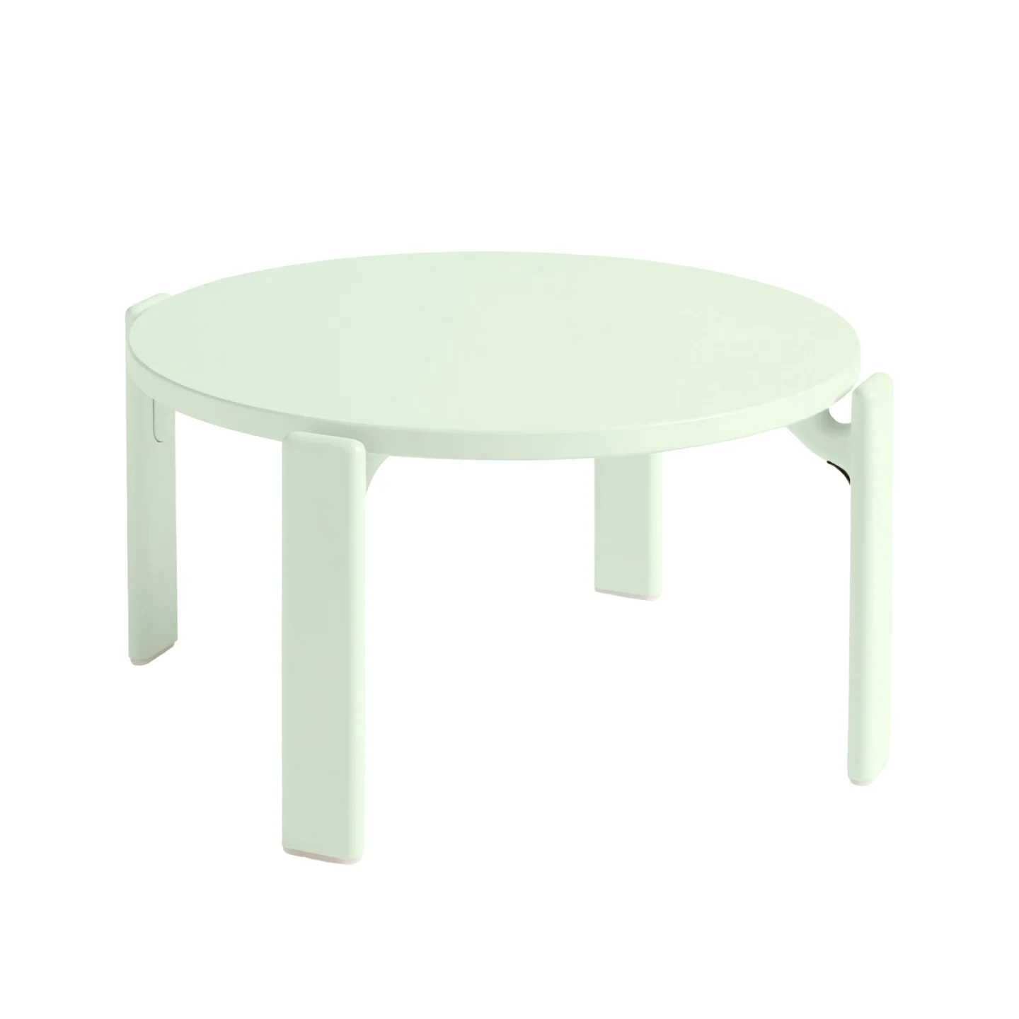 HAY - Rey Coffee Table, 66,5xH32 REY22, Soft mint water-based lacquered beech - Soffbord - Bruno Rey - Grön - Trä