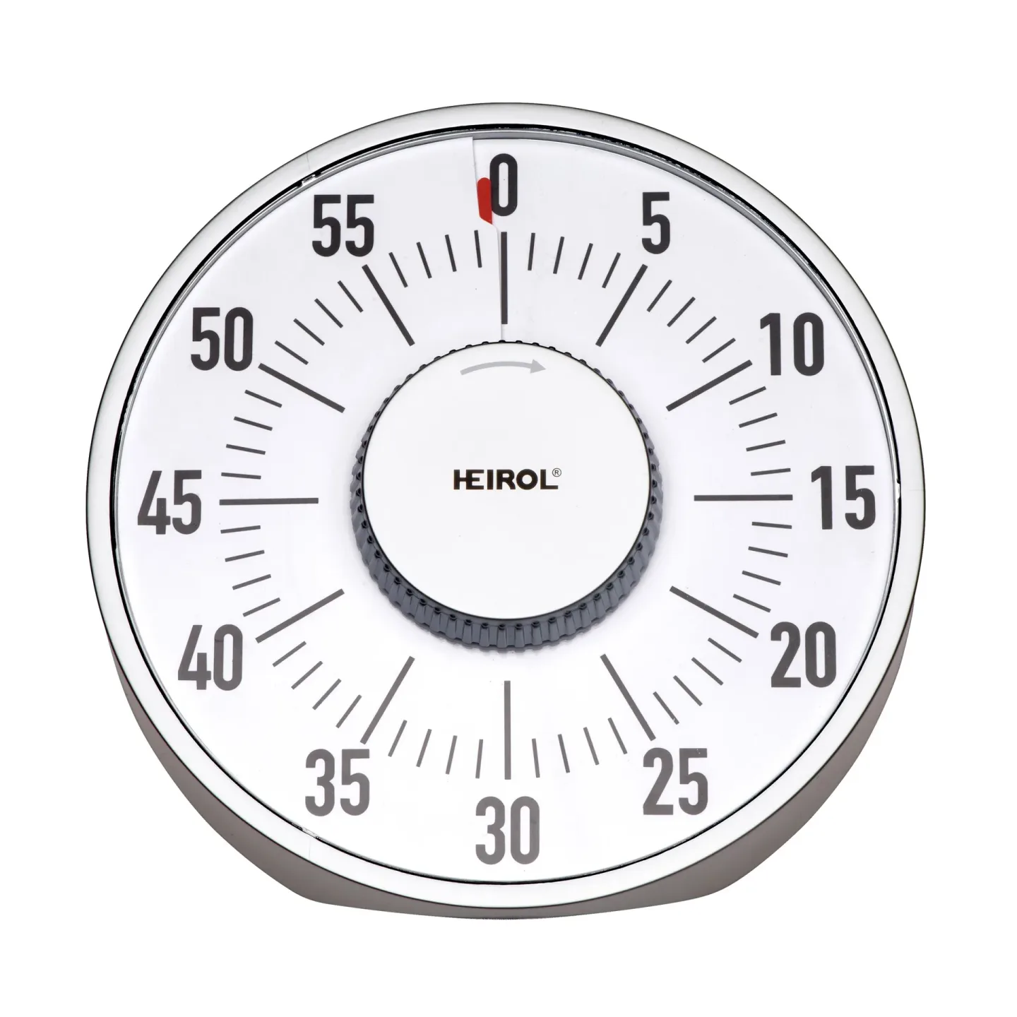 Heirol Heirol großer magnetischer Timer Weiß-Edelstahl
