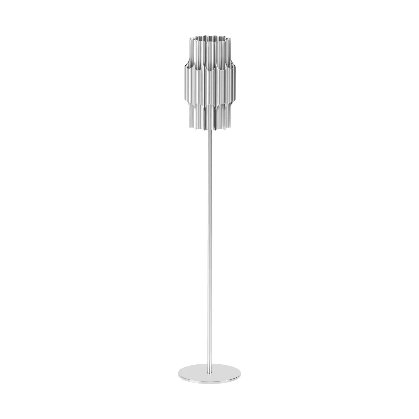 LYFA Pan 190 golvlampa Aluminum