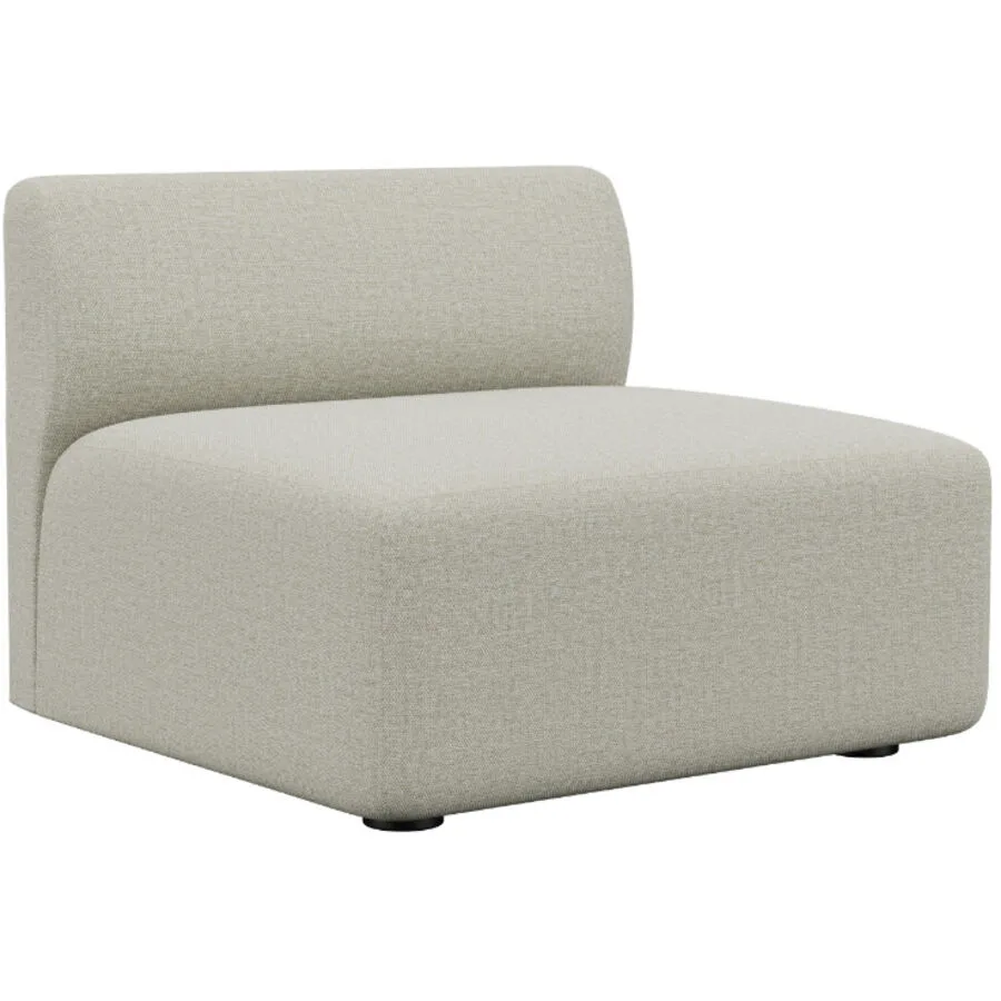 SACKit Loungeelement Fjord Beige Stoff 1 B 90 T 90 cm - Material: 90 % Polyester (PL). / 10% Polyamid (PA) - Nylon