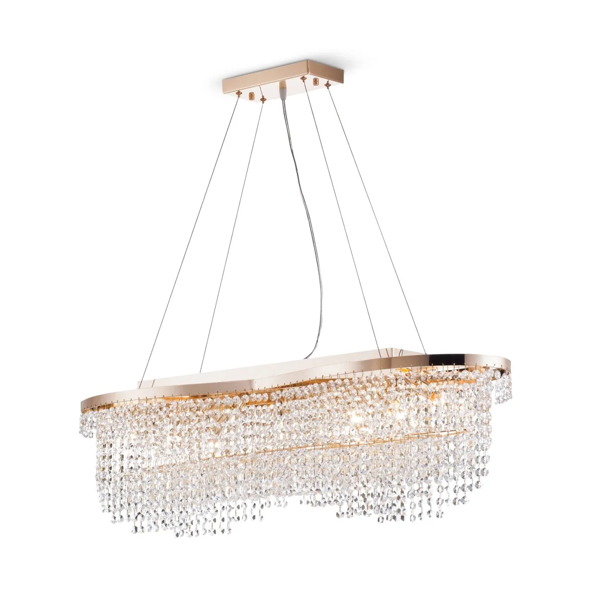 Maytoni - Toils 95cm - Kristallkrona - Guld