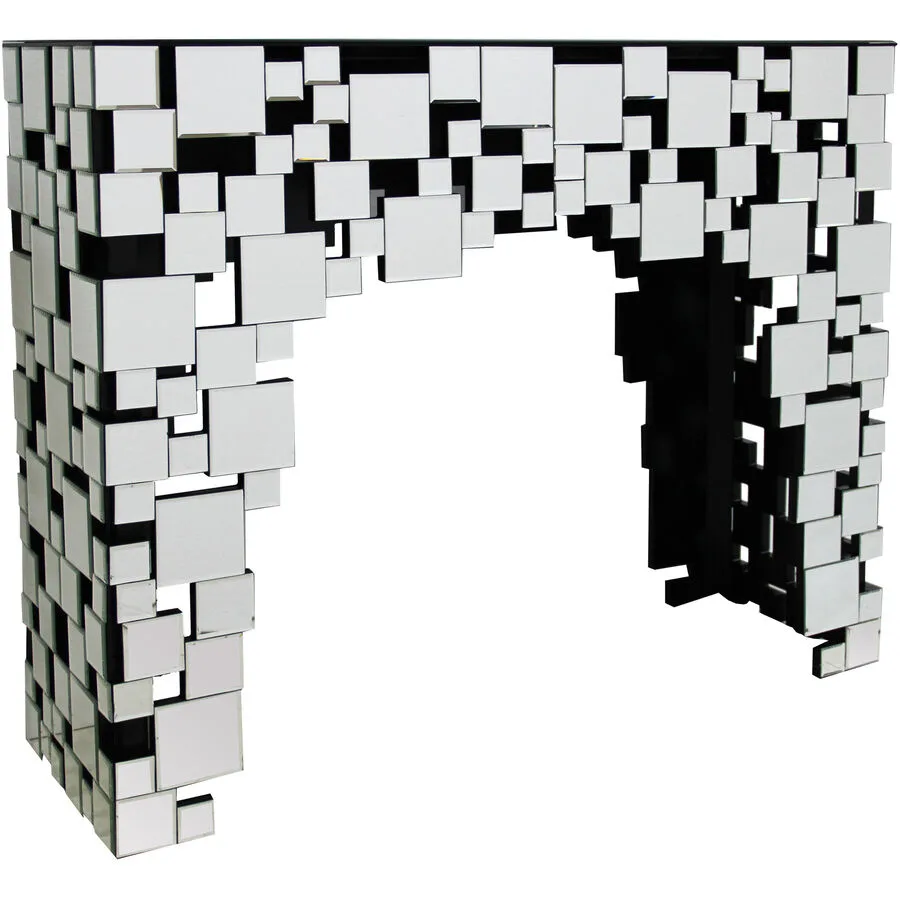 Konsole Roy Spiegelglas MDF/Spiegelglas B 111 H 91 cm