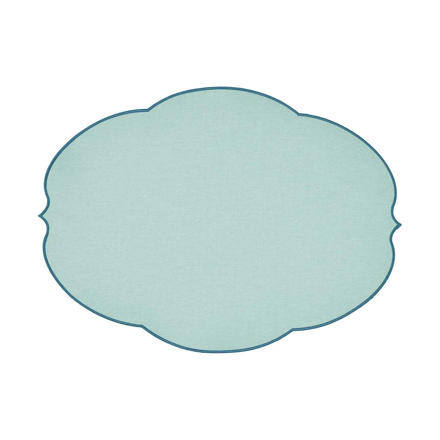Guzzini Flowers Tischset Dusty light blue