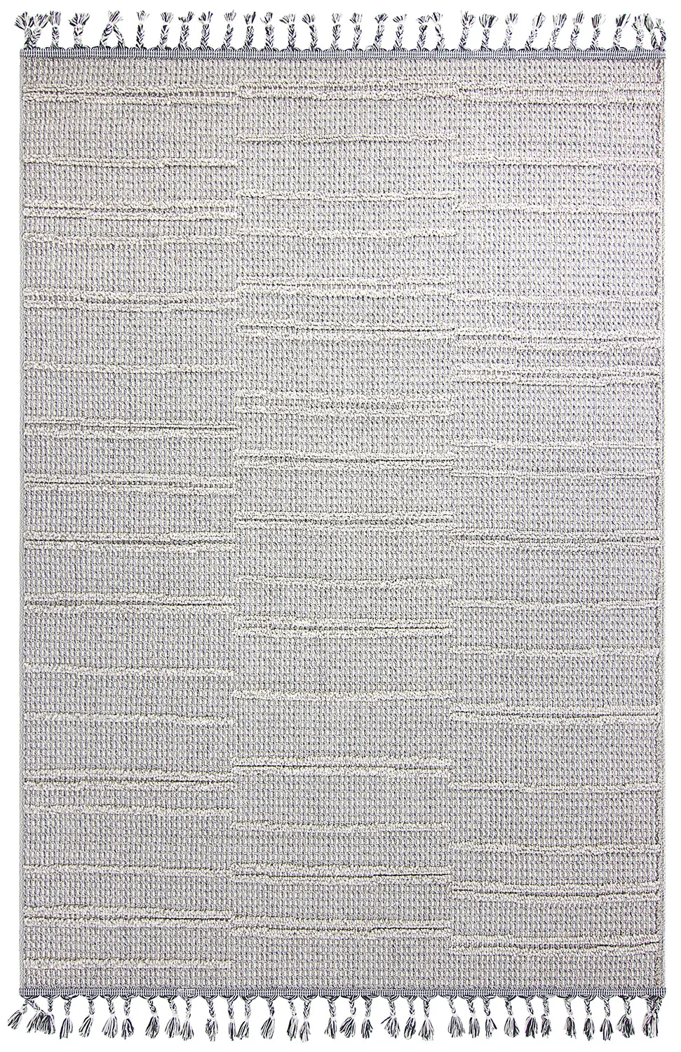 Shaggy - Indoor/Outdoor Paz (grå) (Størrelse: 160 x 230 cm)