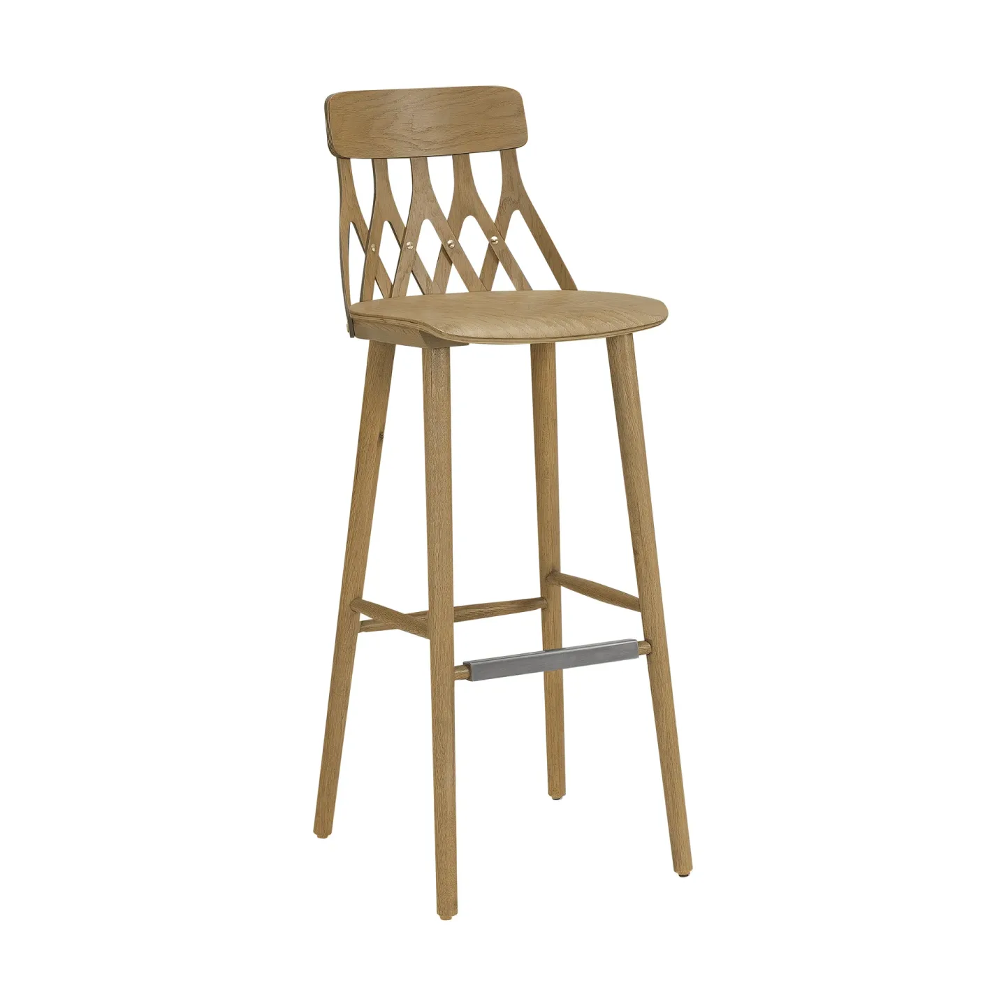 Hans K Y5 barstol 78 cm Ek oljad
