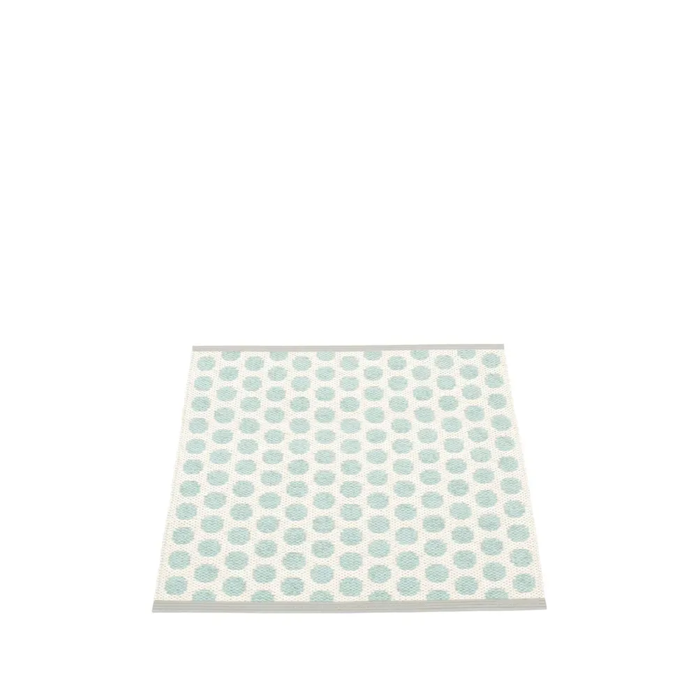 Pappelina Noa badrumsmatta pale turquoise/vanilla, 70x90 cm