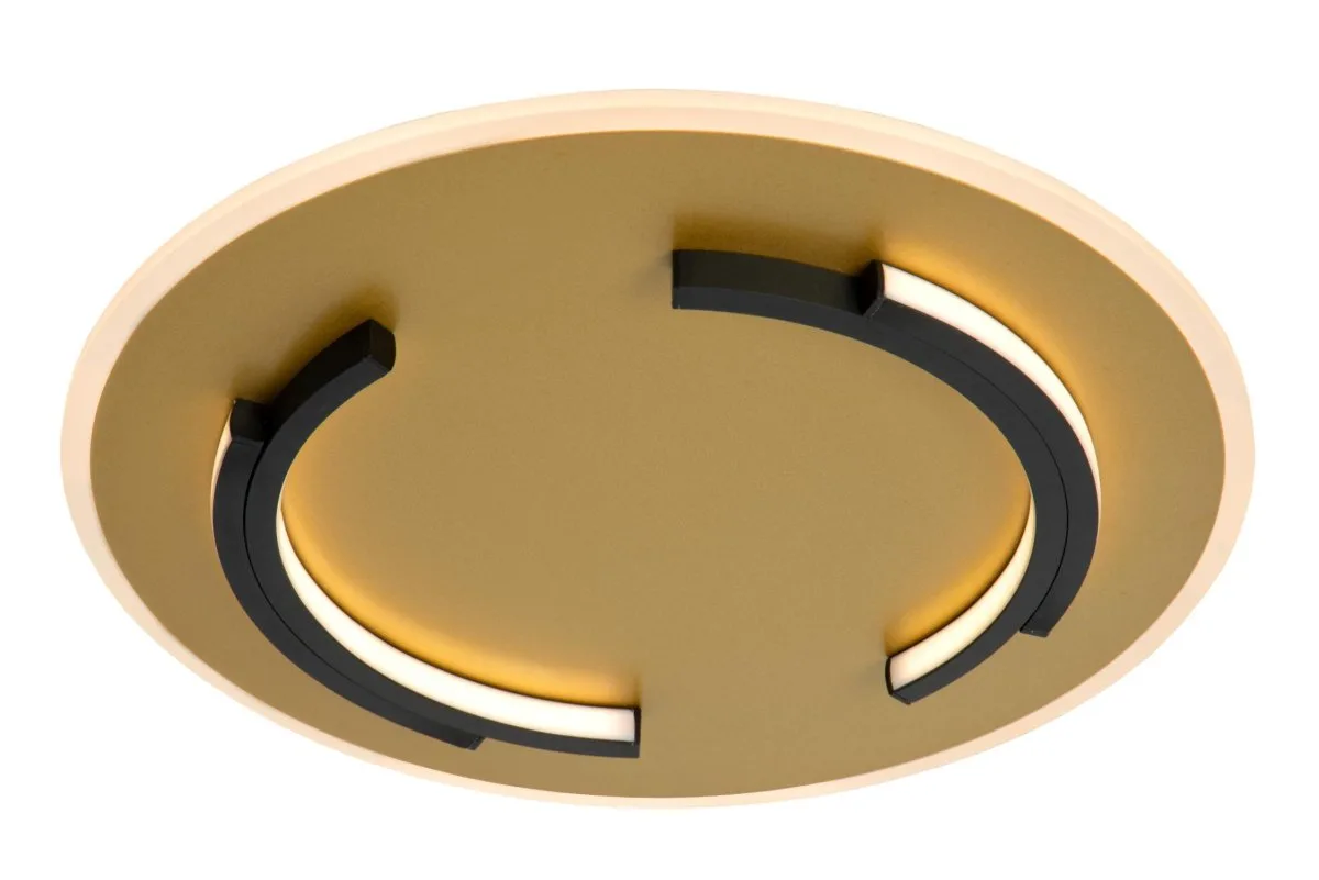 Lucide - Andreas Ø40 - Takplafond - Mattguld/mässing