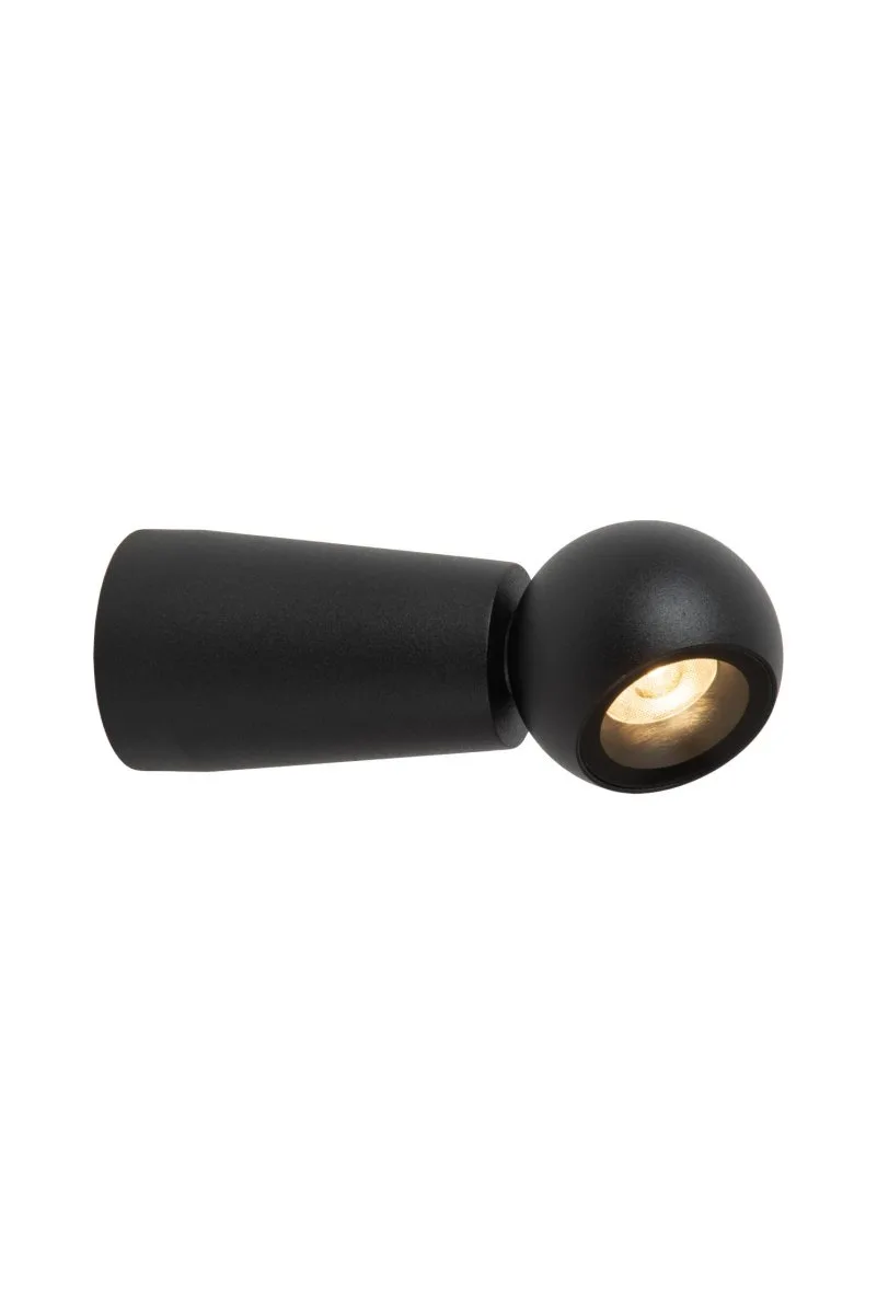 Lucide - Ipsos 15cm - Badrumslampa - Svart