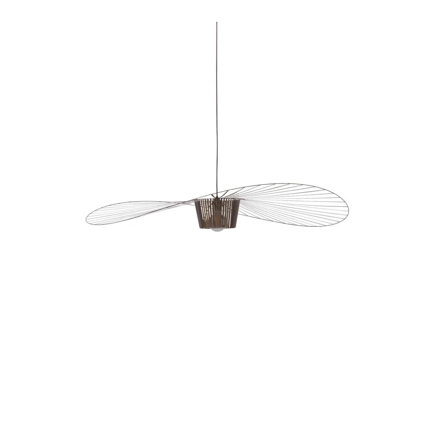 Petite Friture - Vertigo pendant lamp medium 140cm bronze - Pendellampor - Constance Guisset - Brons