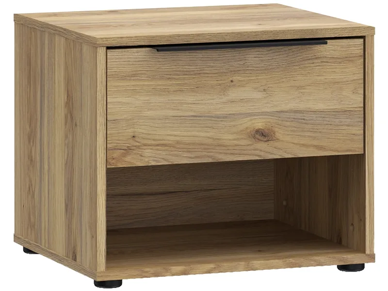 Nachttisch ALABAMA 1 Schublade 48.2x41.4x40.1cm eiche dekor