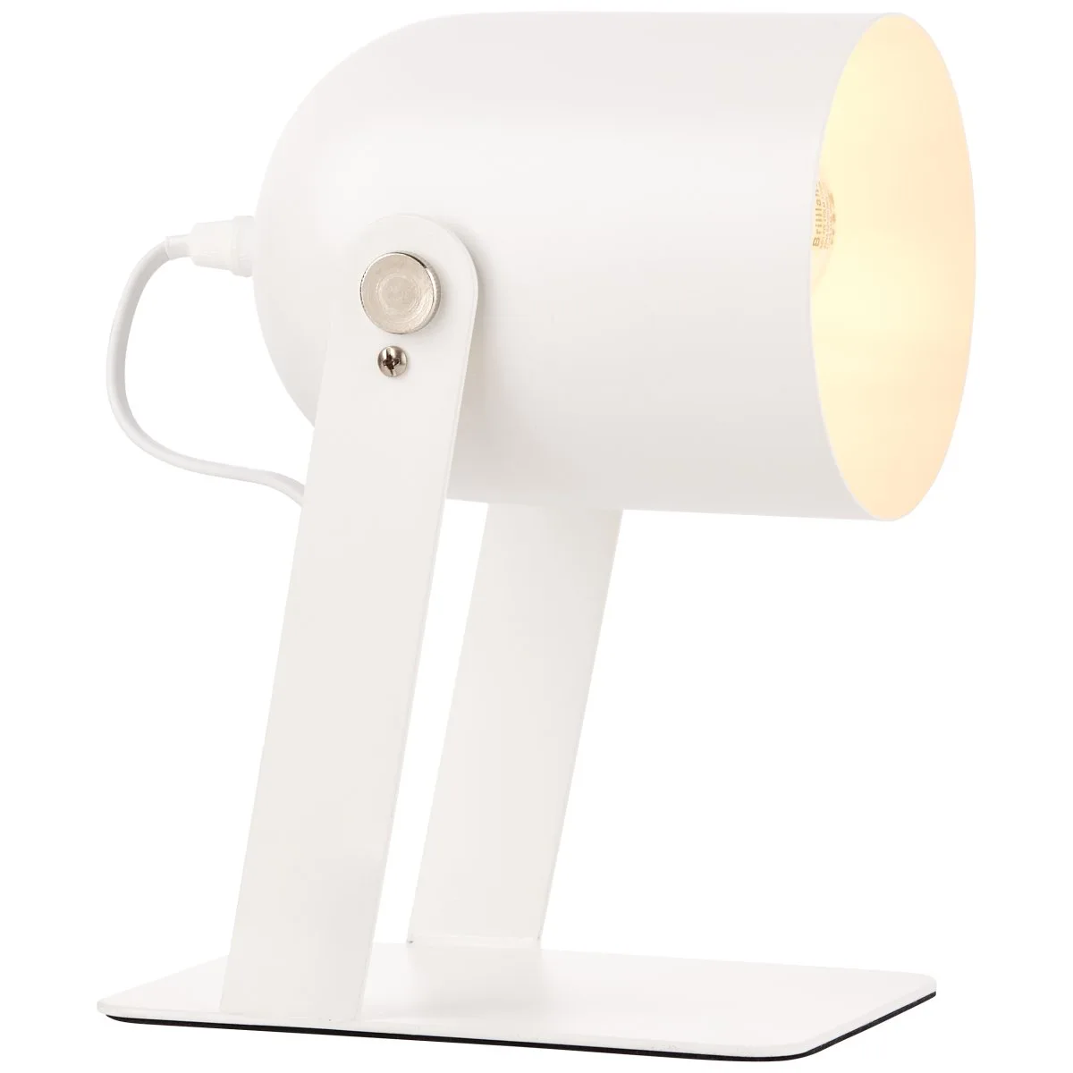 Brilliant - Yan 24cm - Bordslampa - Vit
