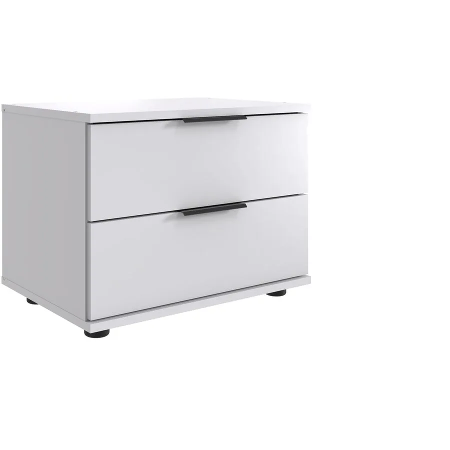 Nachttisch Metaa Weiss Holzwerkstoff 52 cm