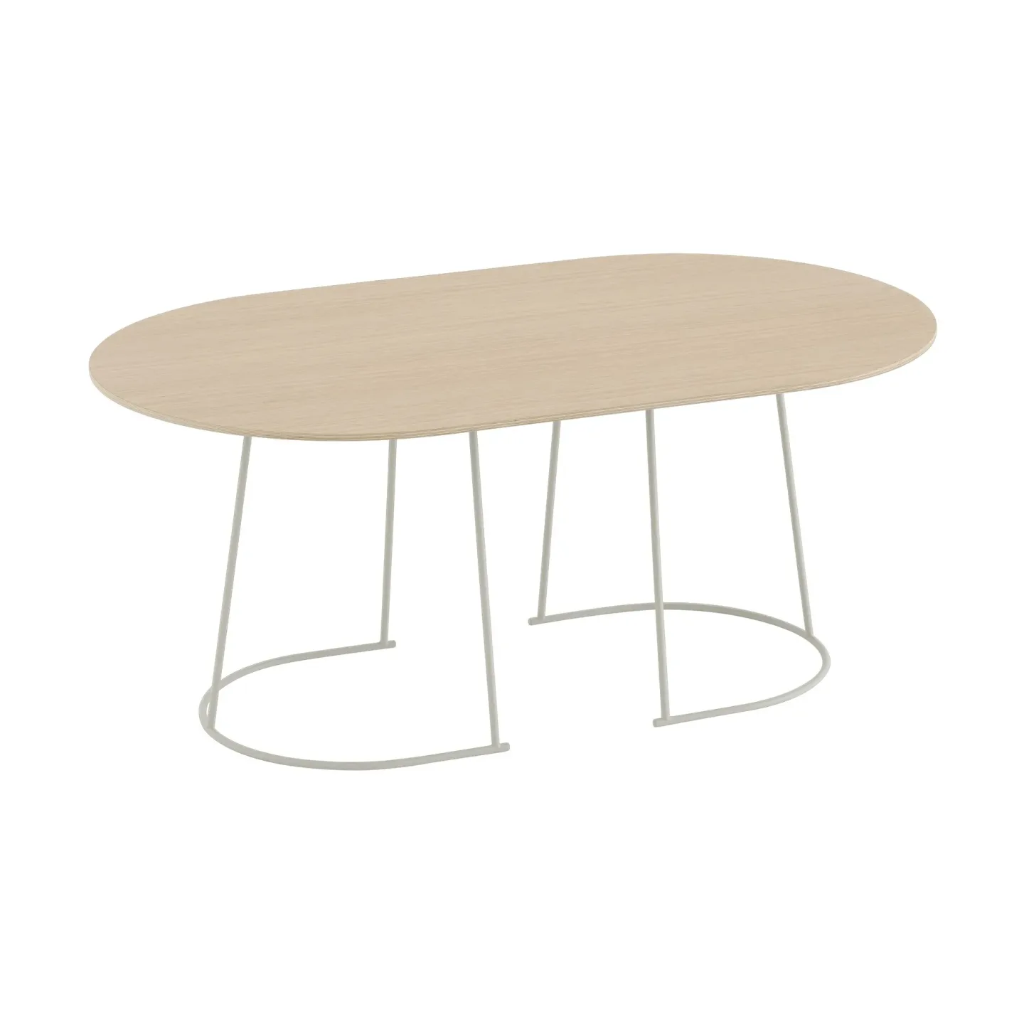 Muuto Airy soffbord M Lackerad ekfanér-off white