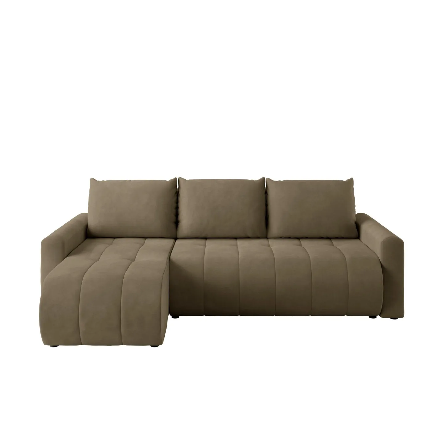 Fynrican 3-sits Bäddsoffa med divan - Polo 875 (brun)