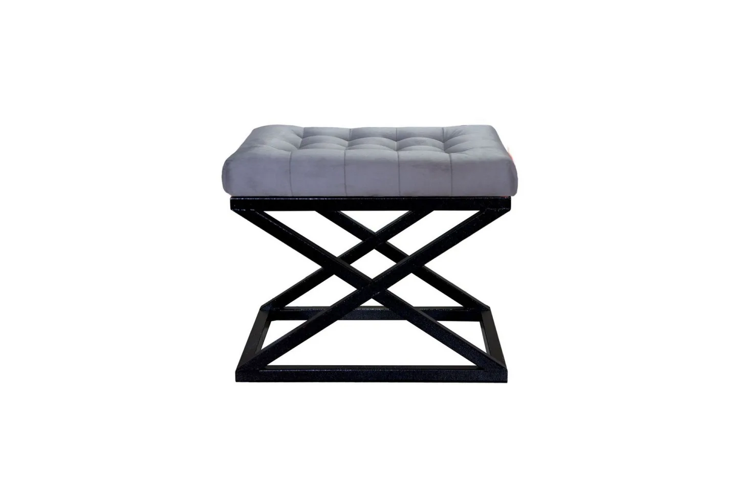 Gillie Sittpuff 40 cm - Svart/Grå