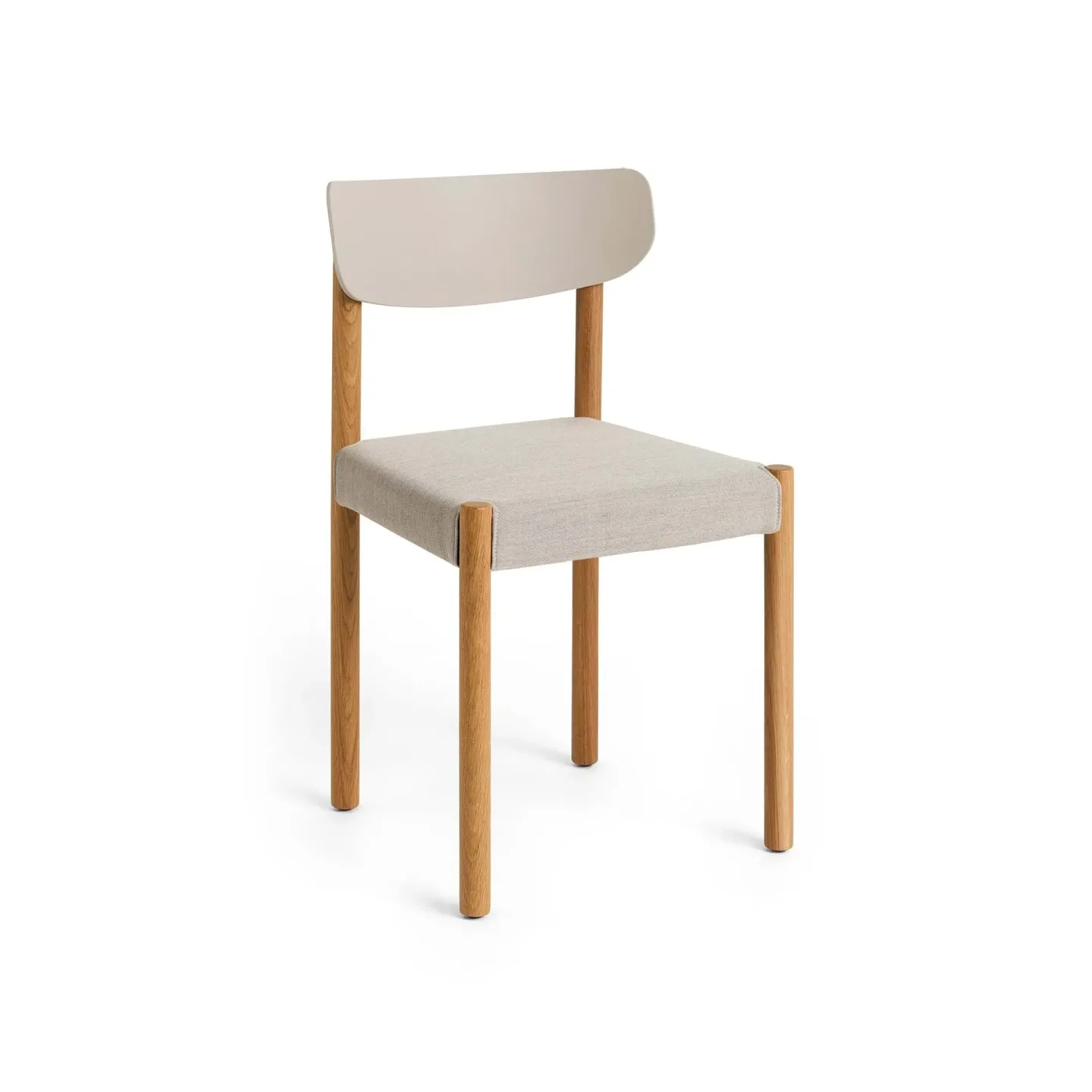 HAY Pack Chair 11 Stuhl Geölt Eiche-chalk grey-Remix 126