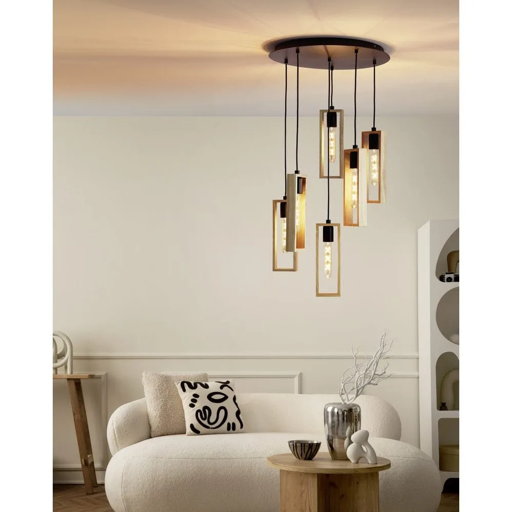 Taklampa Littleton med 6 lampor - 50 cm