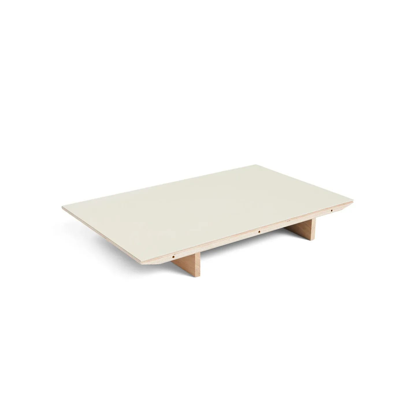HAY CPH30 2.0 Extendable Leaf till matbord 50x80 cm Off white linoleum-lacq. oak