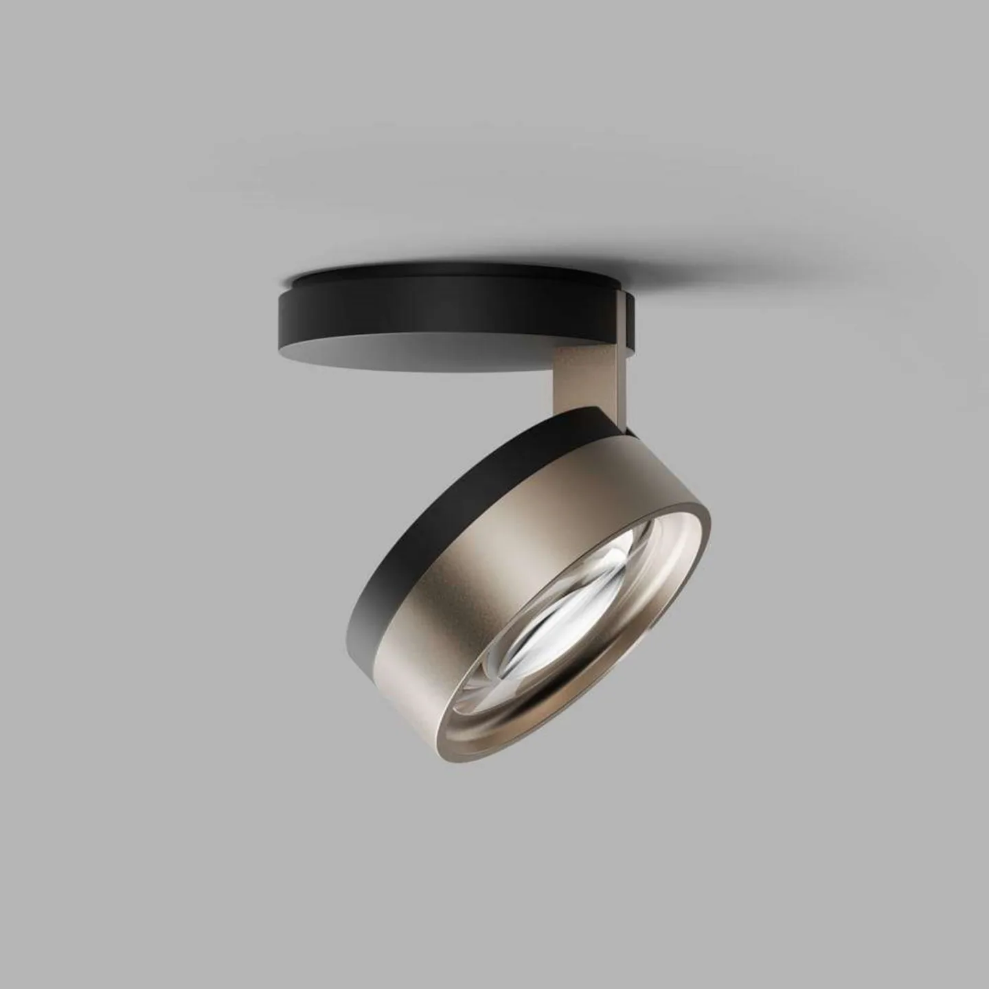 Blade C1+ Slim downlight, gull/svart - Light-Point - Stue - Aluminium