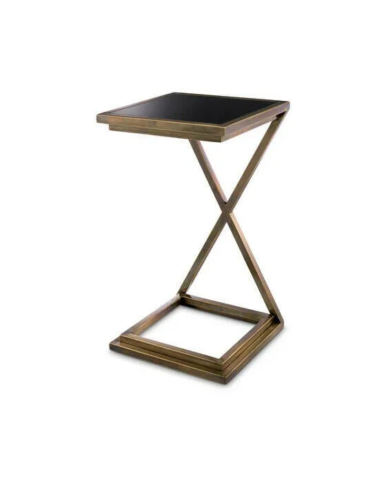 Cross sidebord antik messing