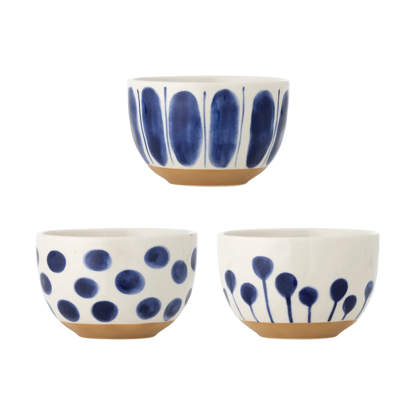 Bloomingville Linora Schale 58 cl 3-teilig Blau