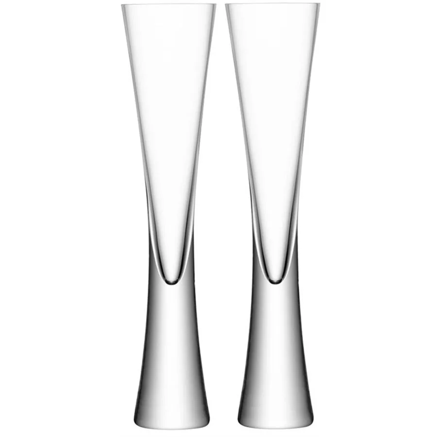 LSA International Sektgläser-Set Moya glasklar Glas H 25 cm 0.17 l 2 Stk
