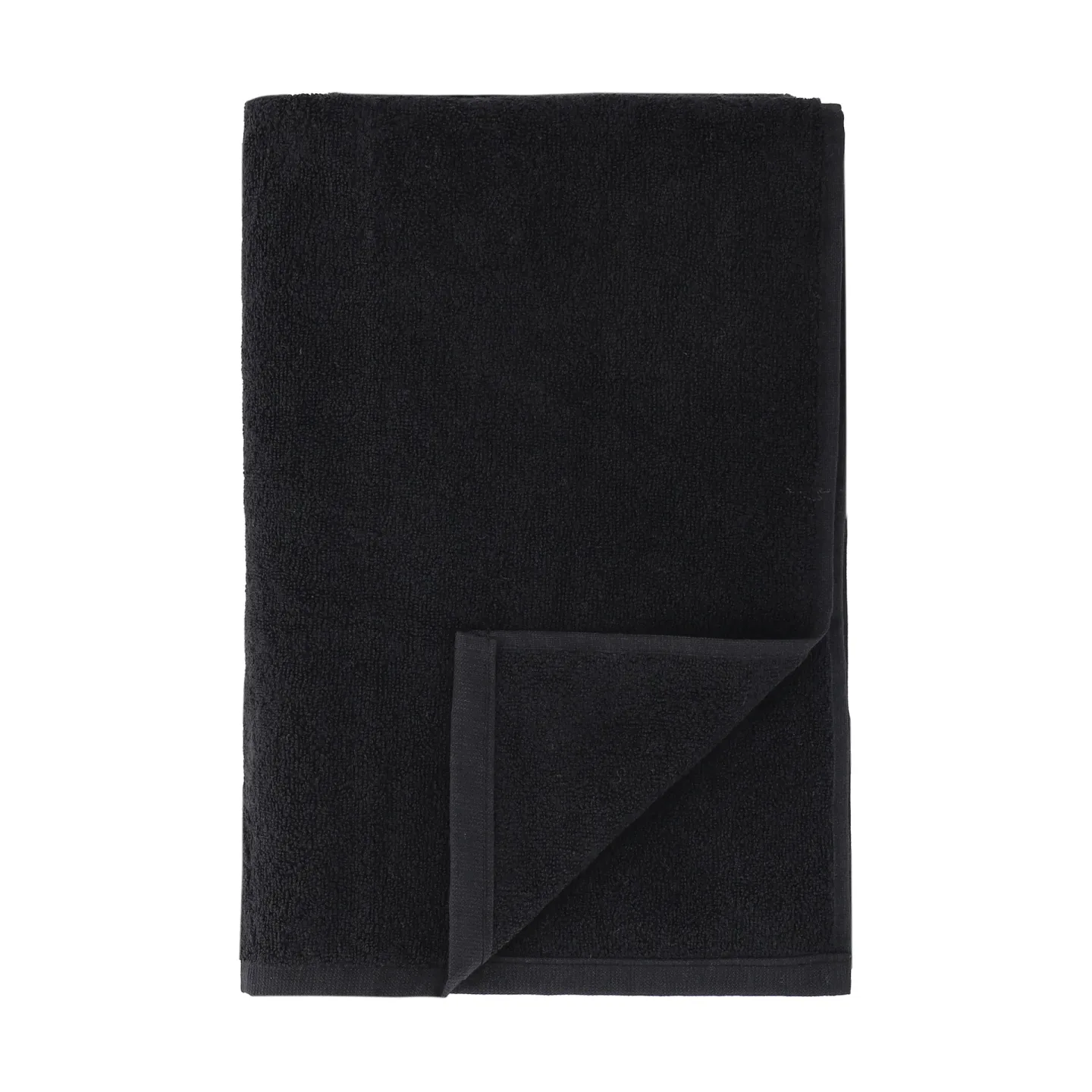 Scandi Living Drift Badetuch 100x150 cm Schwarz