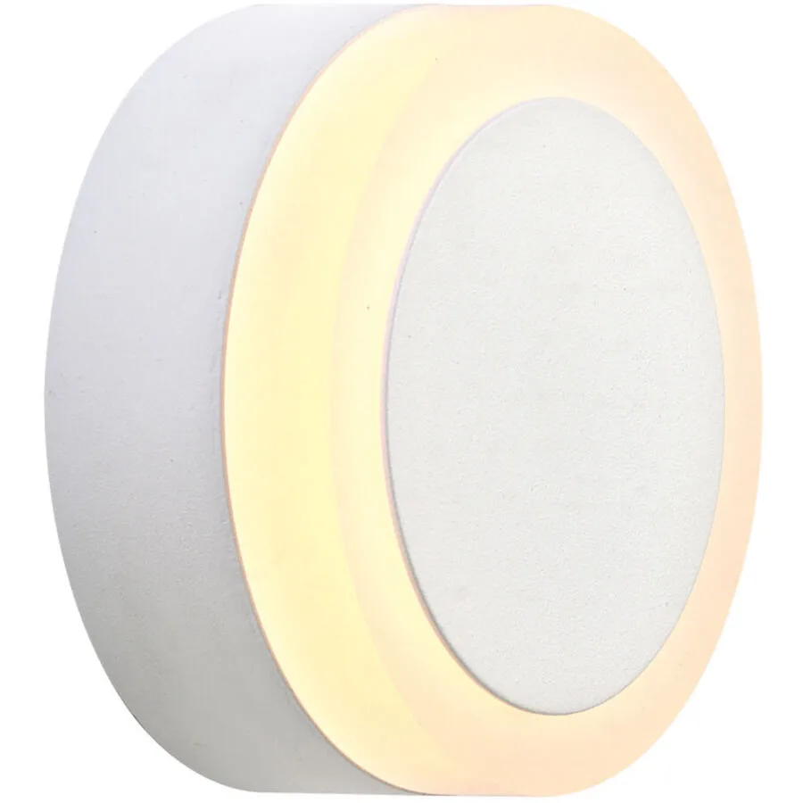 Bopp Deckenlampe One Weiss Aluminium 9 cm 4 cm - LED - Lichtfarbe: Extra warmweiss - LED Energiesparlampen