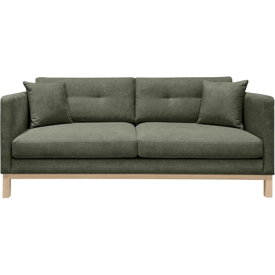 Sofa Woody Ohne Stoff olive B 208 T 89 cm