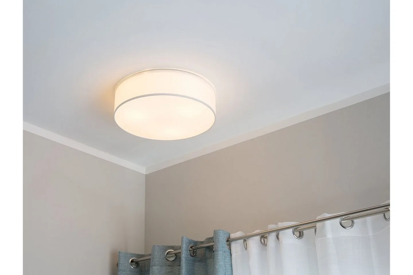 Taklampa Rena 12 cm - Vit