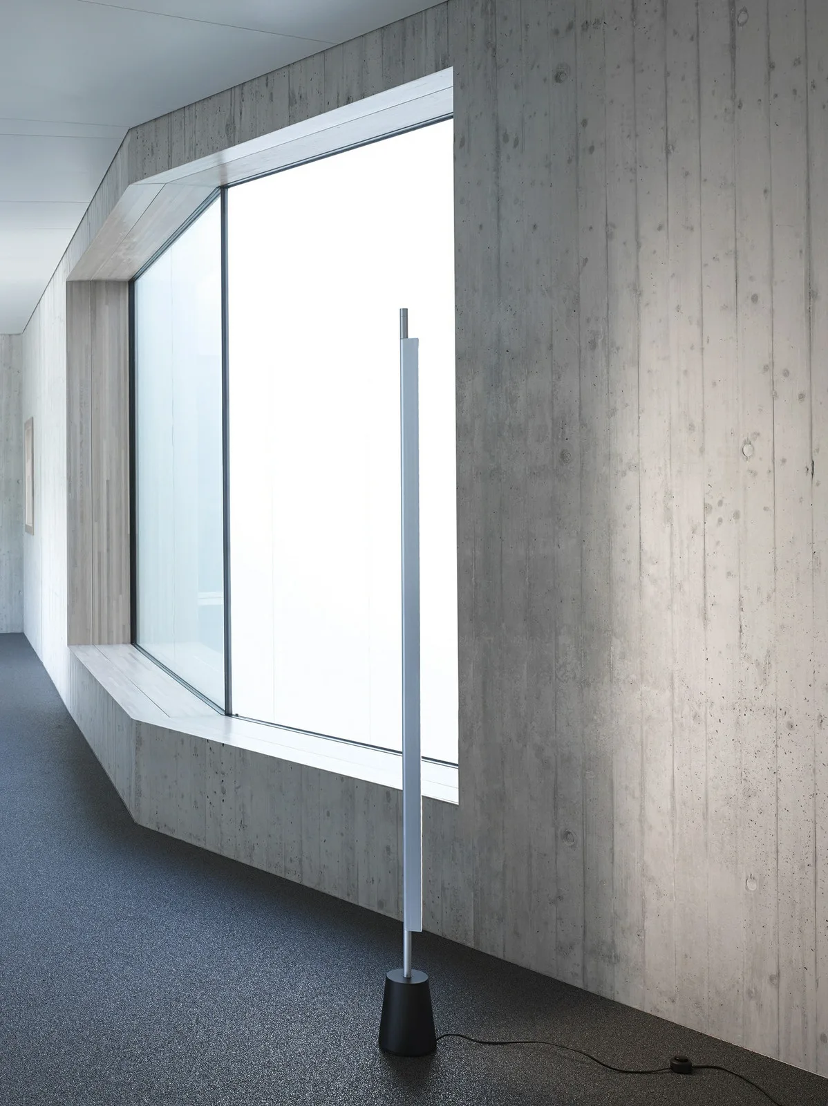 Compendium Stehleuchte Alu - Luceplan - Wohnzimmer - Aluminium