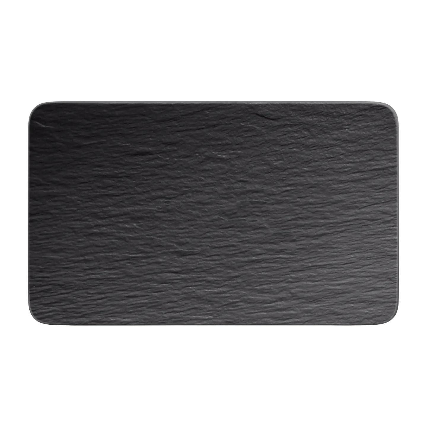 Villeroy & Boch Manufacture Rock Teller 17 x 28cm Schwarz