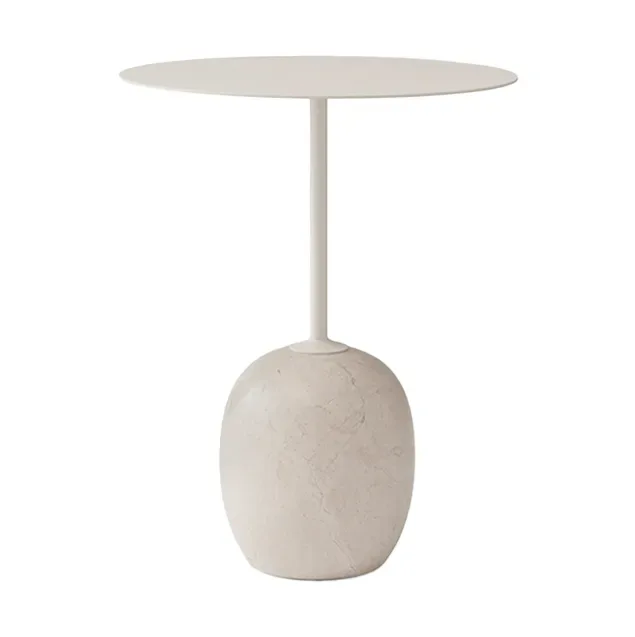 &Tradition Lato bord LN8 Ivory white-Crema diva marble