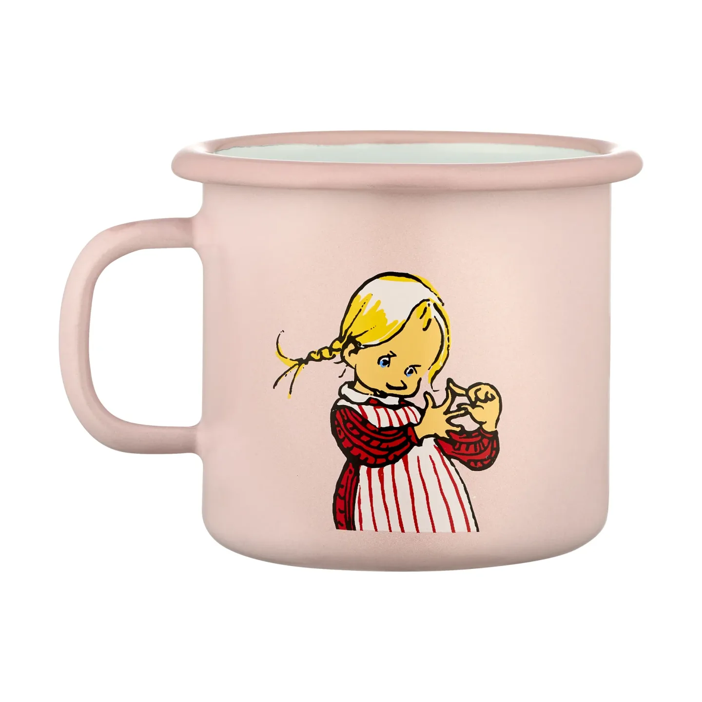 Muurla Emil blue Emaillierter Becher 2,5 dl Ida