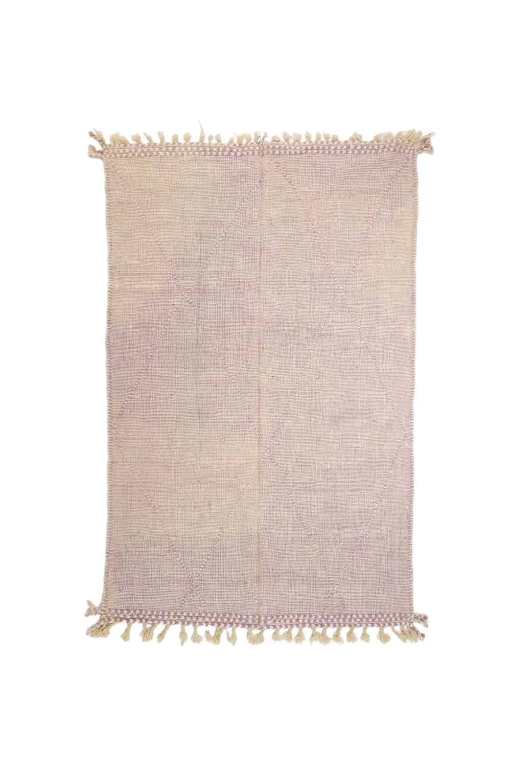 Marokkansk Boucherouite-teppe 165 x 260 cm (Størrelse: 165 x 260 cm)