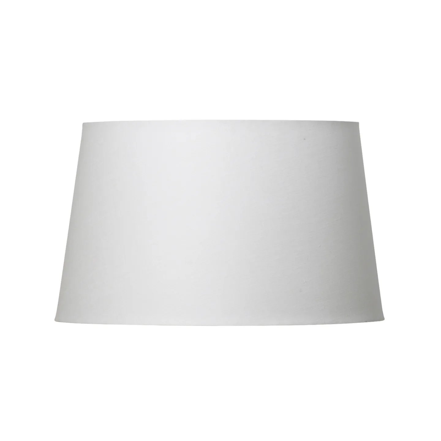 Basic straight Lampenschirm, weiß, Ø 50 cm - Watt & Veke - Design - Stoff / Textil