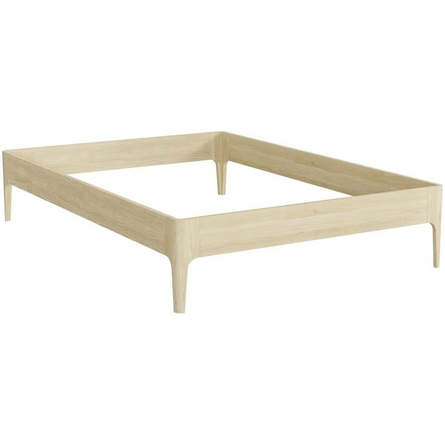 Bett Lund Asteiche Massivholz Massivholz 140 x 200 cm - Möbel Konfigurator: Traummöbel individuell zusammenstellen
