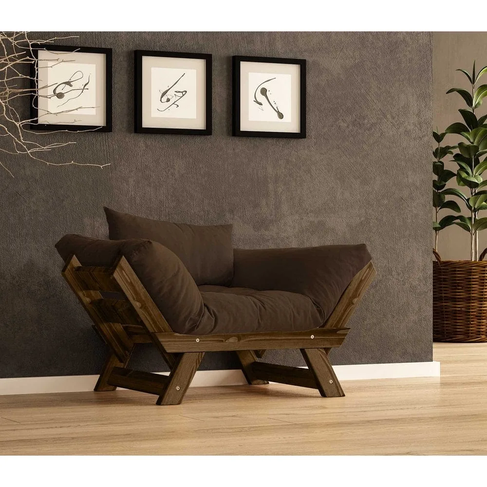Zylar 2-sits Bäddsoffa - Brun