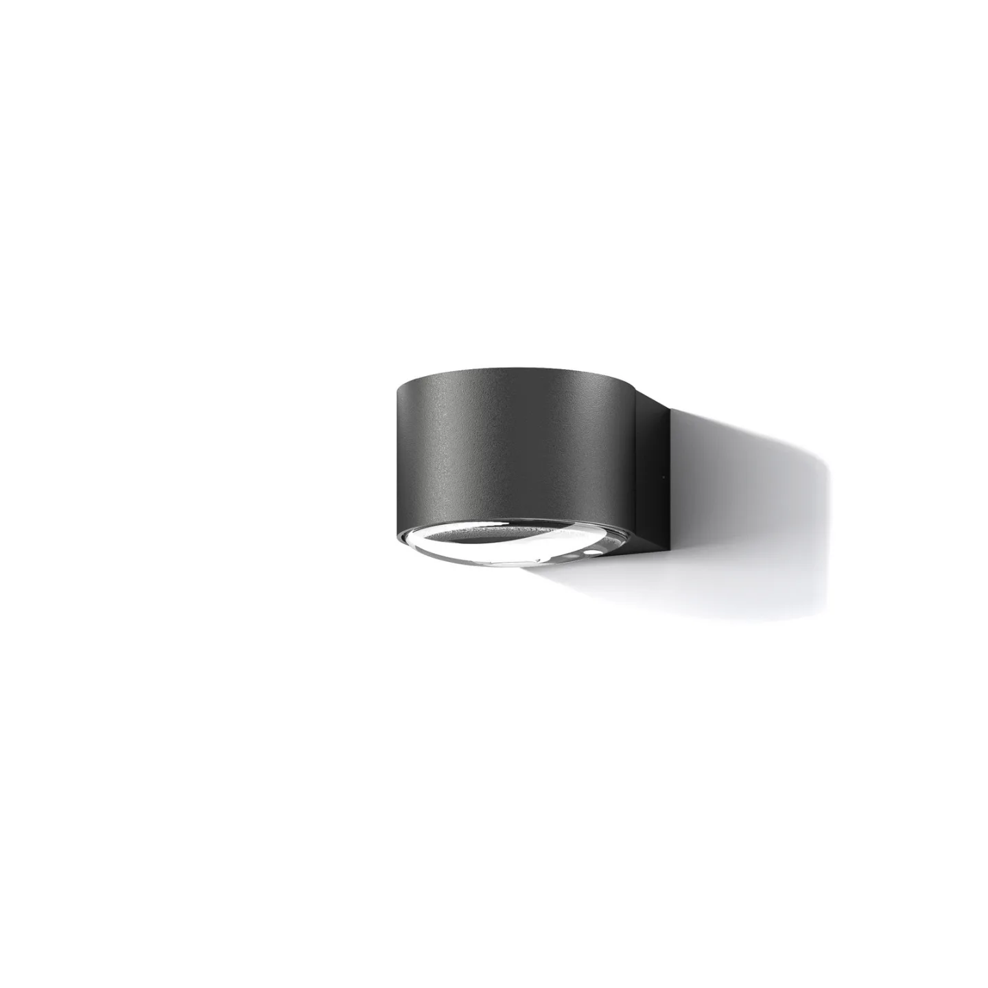 Frey Vägglampa LED Down Black - Loom Design - Terrass - Modern - Aluminium - Med en ljuskälla