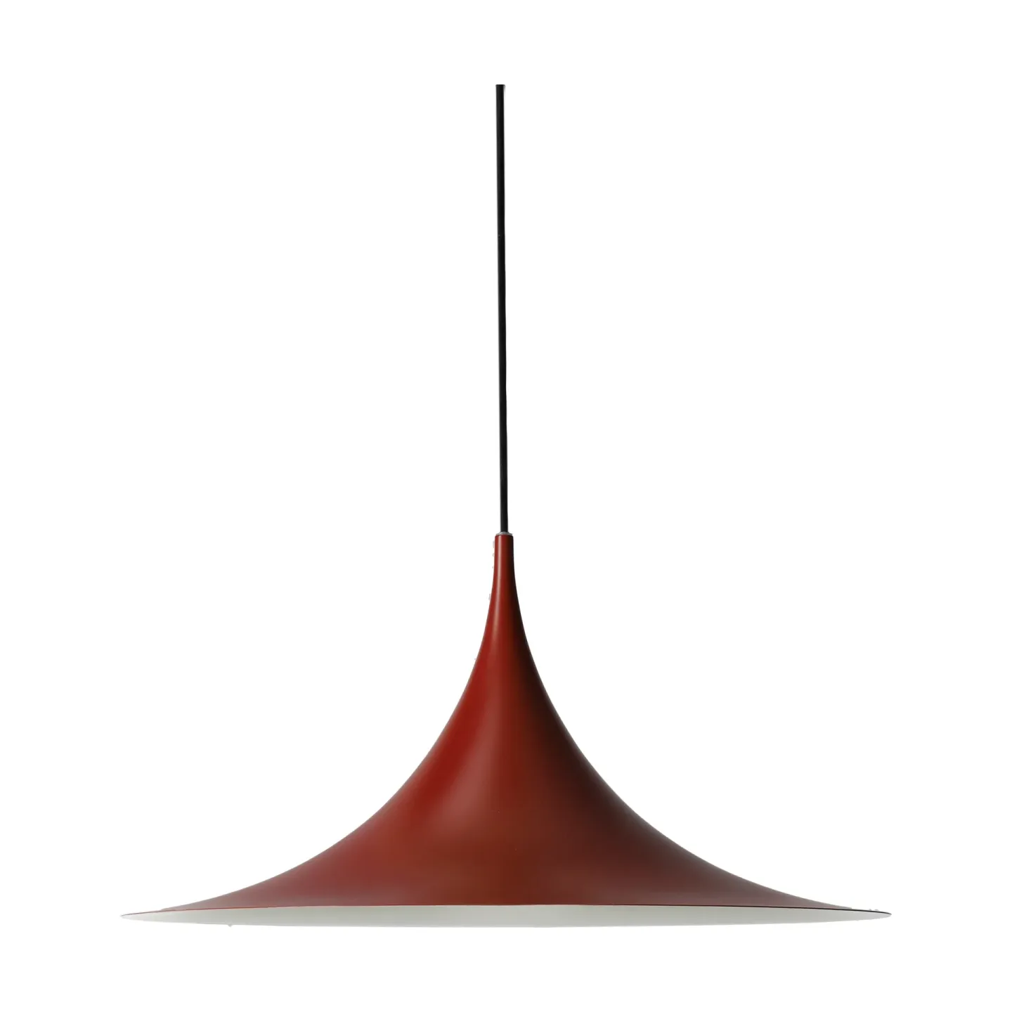 GUBI Semi Pendelleuchte Ø 47cm Special Edition Auburn Red semi matt