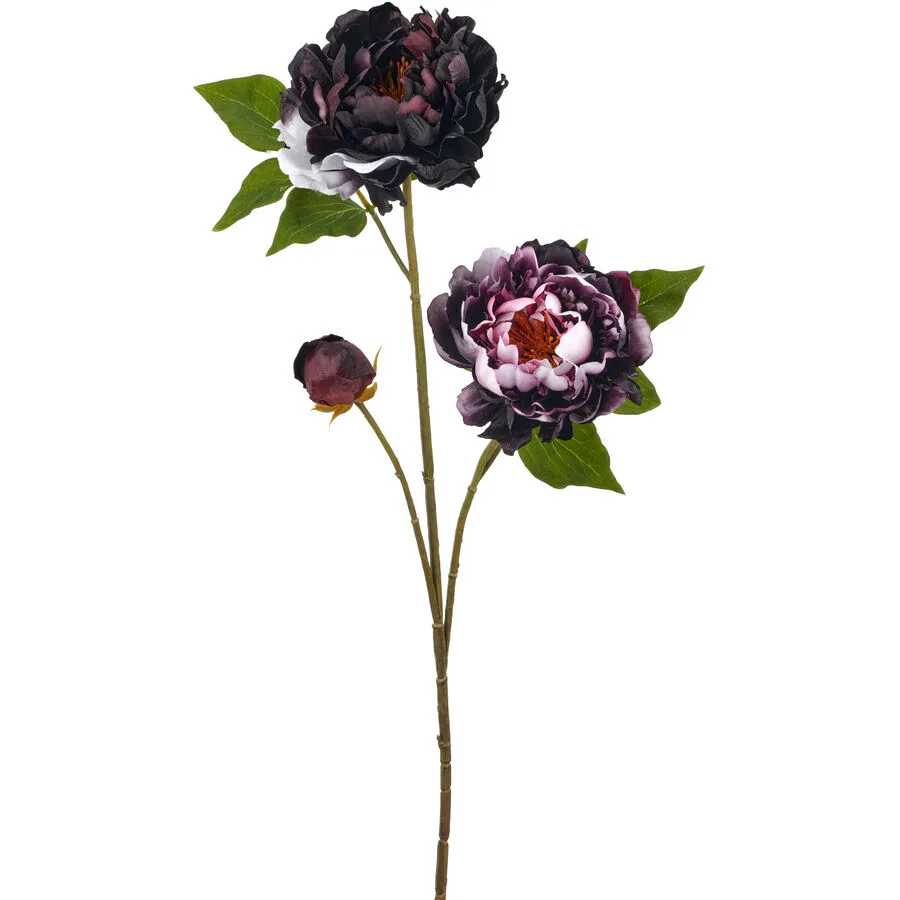 Kunstblume Natural & Feminine Glamour aubergine Kunststoff H 80 cm