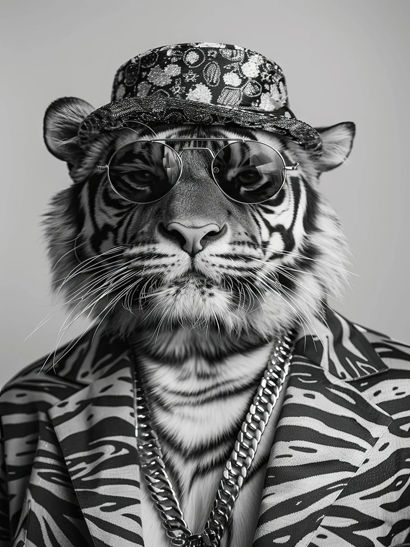 image LAND Glasbild Fashion Tiger | Schubiger Möbel