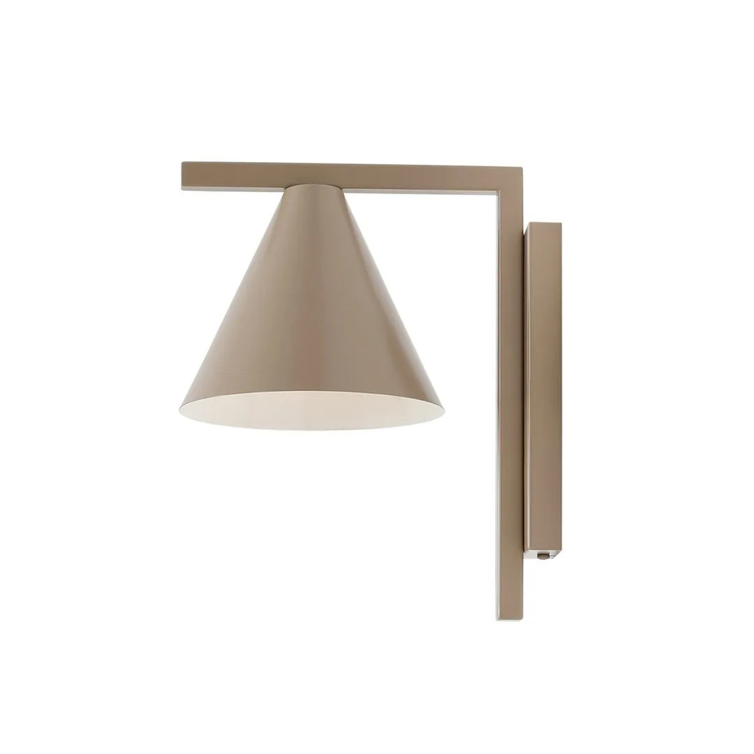 Artera - Form 23cm - Vägglampa - Beige