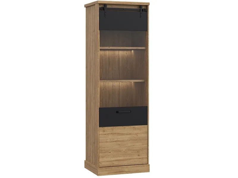 Vitrine KASZIMIRO 52x63.4x198.6cm