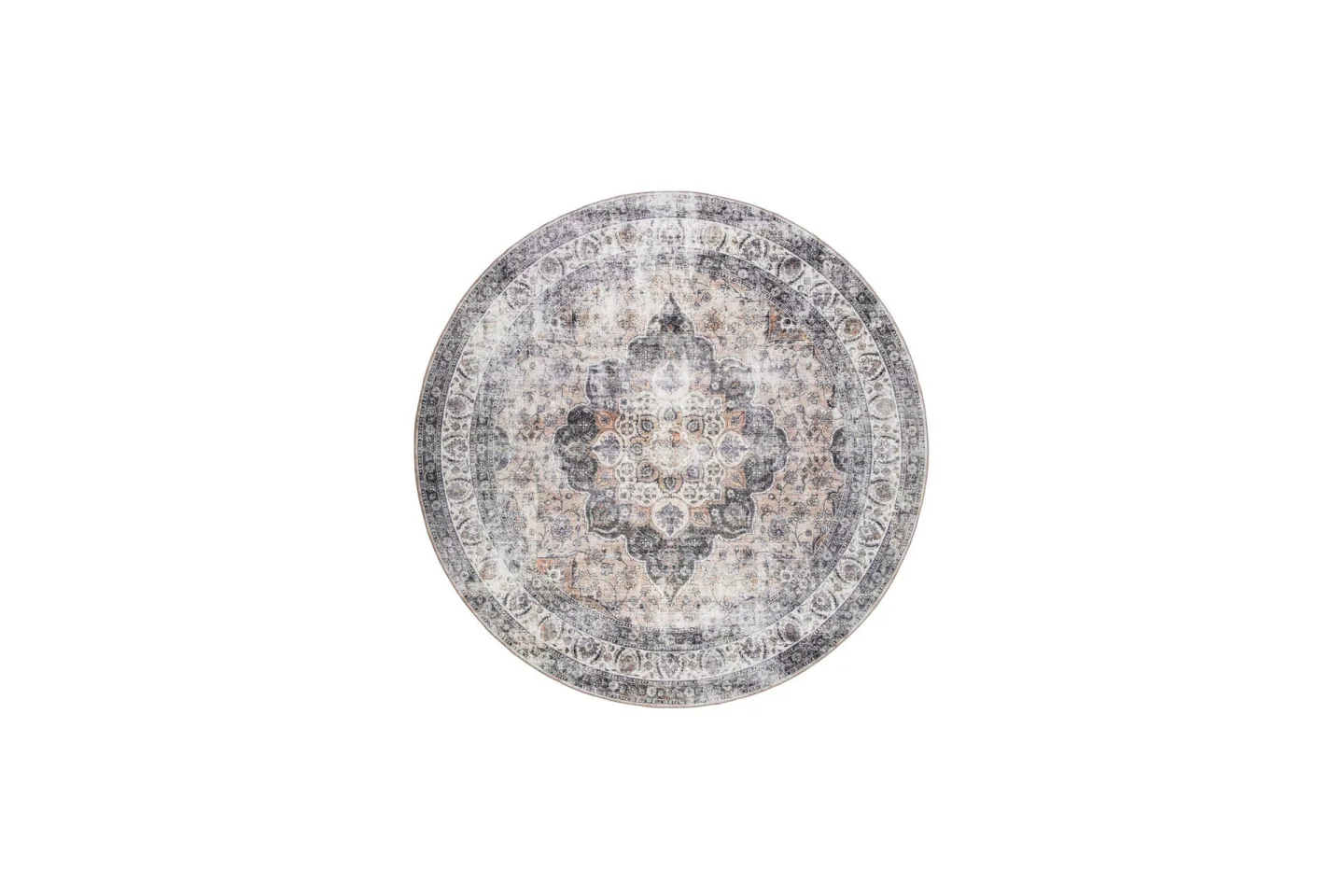 Tarfaya Friezematta Rund 200 cm - Natur