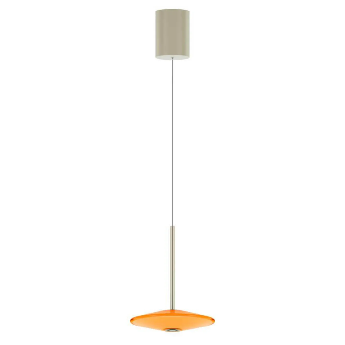 Solene pendellampe Orange - LOOM DESIGN - Stue - Moderne - Glas - Med én lyskilde