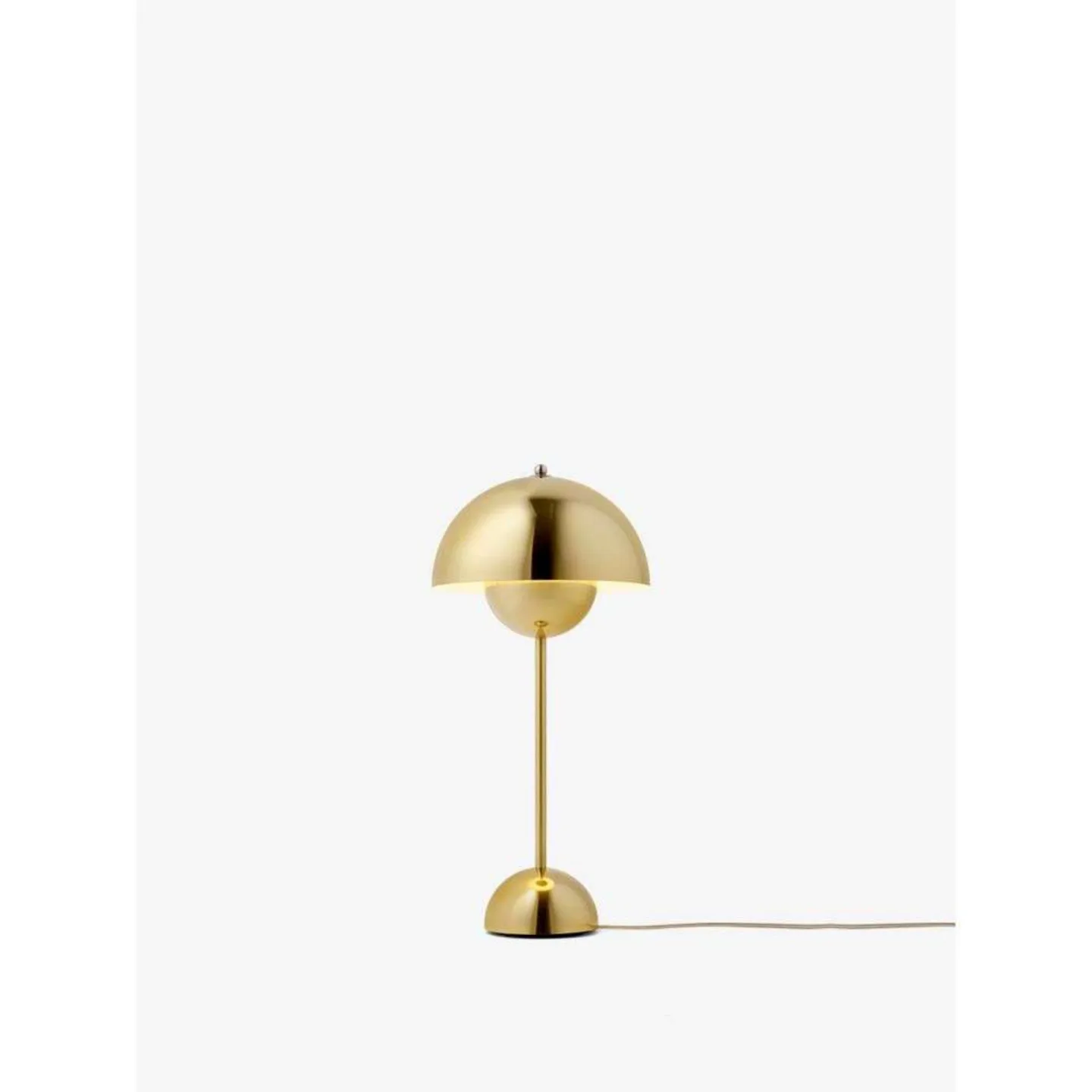 &Tradition FlowerPot VP3 Tischleuchte Brass-plated