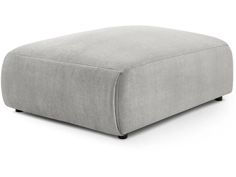 Sitzsack BOBOCHIC JEANNE 117x95x45cm samt hellgrau